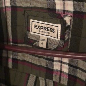 Express Tops - Express plaid /flannel shirt Express Tops - Express plaid /flannel shirt